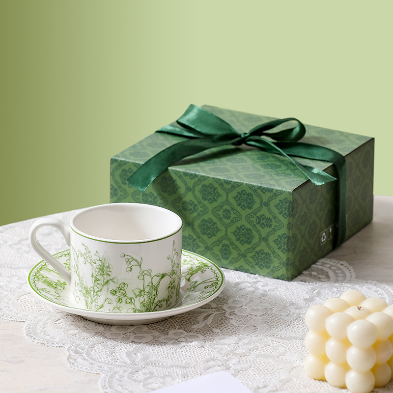 Valley Tea And Coffee - Conjunto de xícara de café e