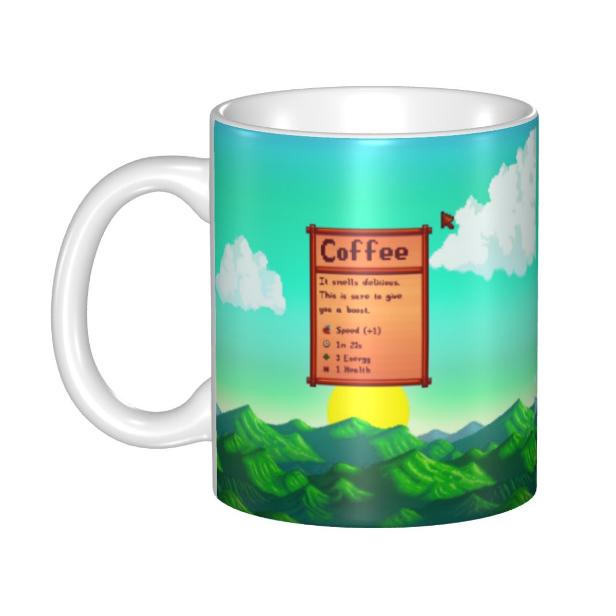 Valley Tea And Coffee - Caneca de café personalizada Stardew Valley