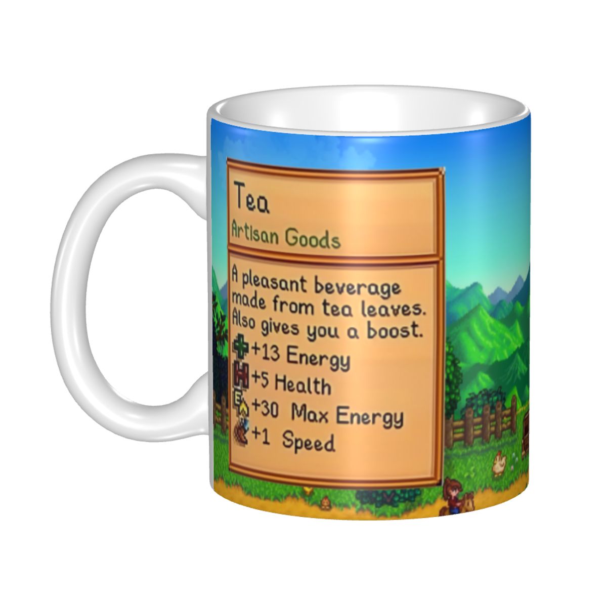 Valley Tea And Coffee - Caneca Personalizada Stardew Valley para Gamers,