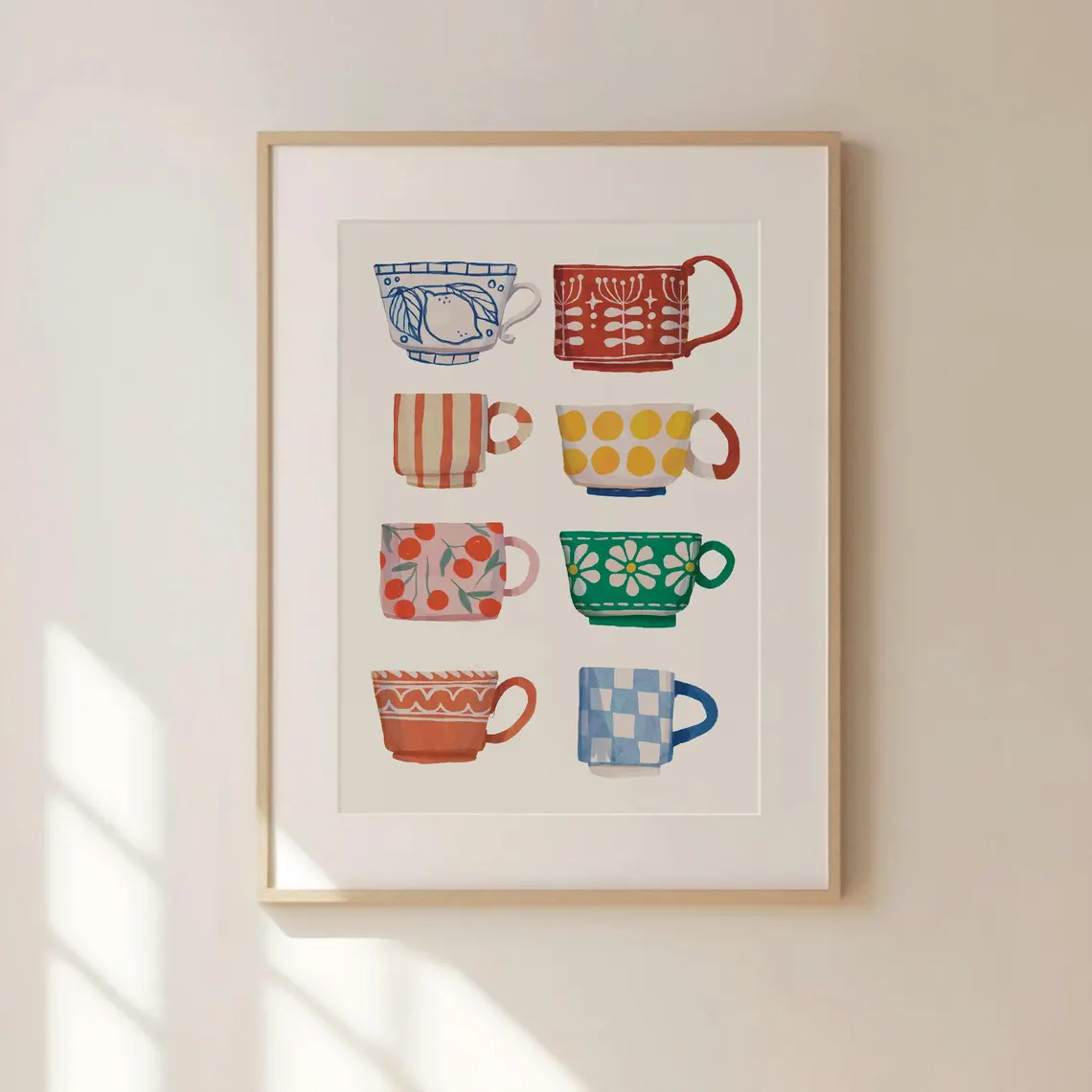 Mug Tea Coffee - Estampa de Xícara de Chá, Pôster