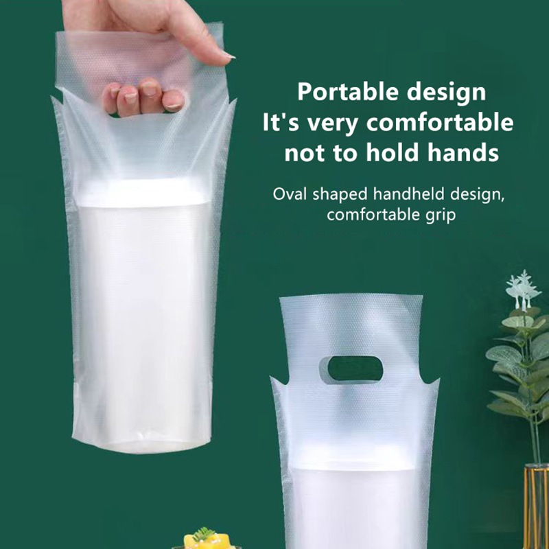 Mug Tea Coffee - 100 Sacos Plásticos Descartáveis para Bebidas,