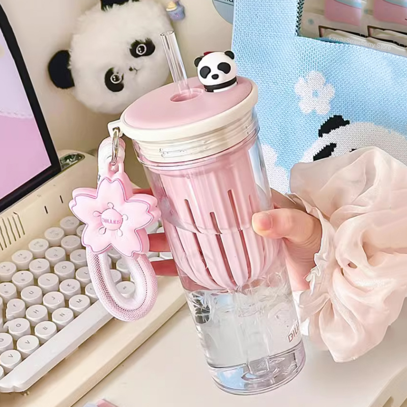 Coffee Tea Equipment - 650ml garrafa de água kawaii com