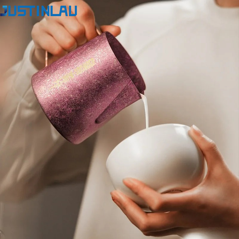 Barista Milk Jug - Jarra de Leite de Titânio Puro