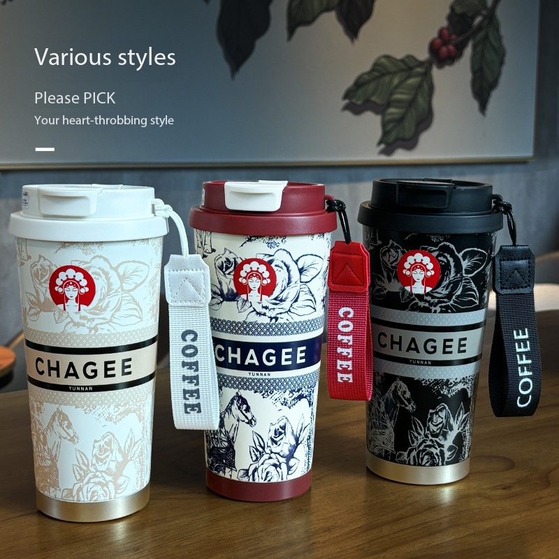 Valley Tea And Coffee - Copo térmico de aço inoxidável 304