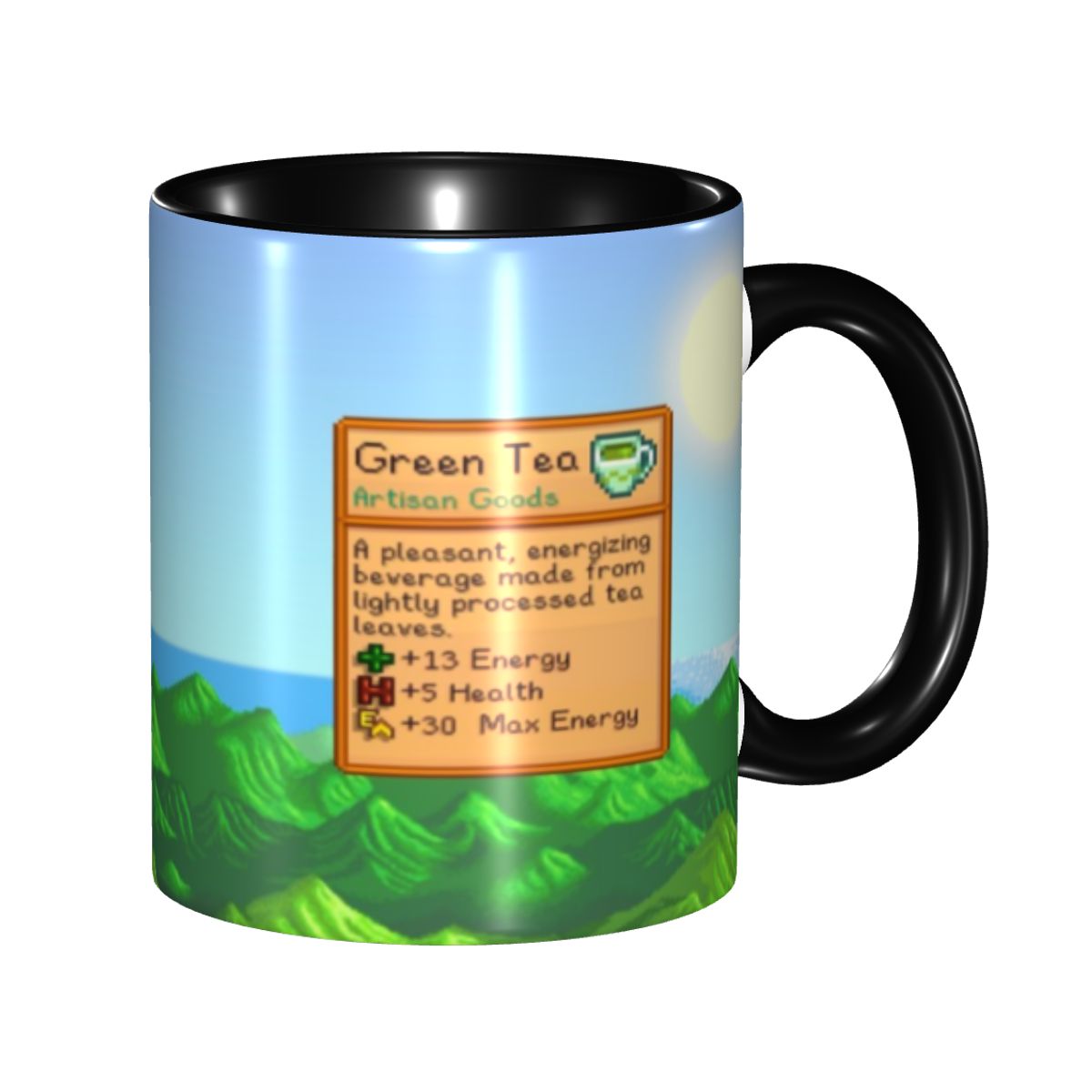 Valley Tea And Coffee - Canecas de chá verde Stardew Valley