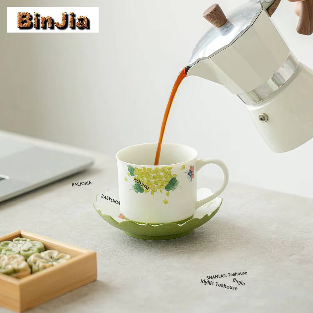 Caneca de Café Verde Pintada à - Coffee Tea Green avaliação e preço