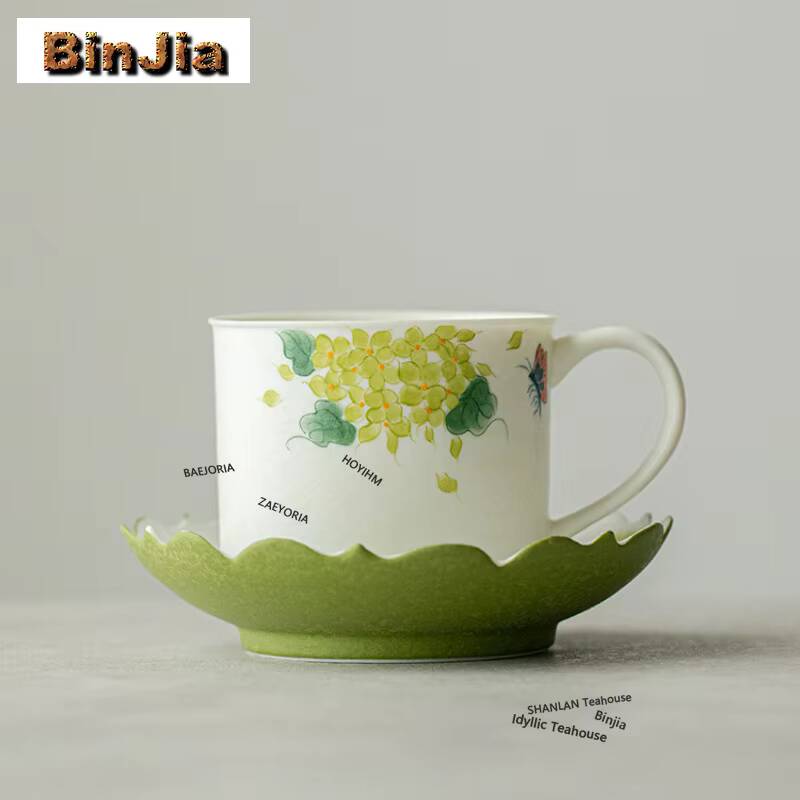 Caneca de Café Verde Pintada à - Coffee Tea Green avaliação e preço