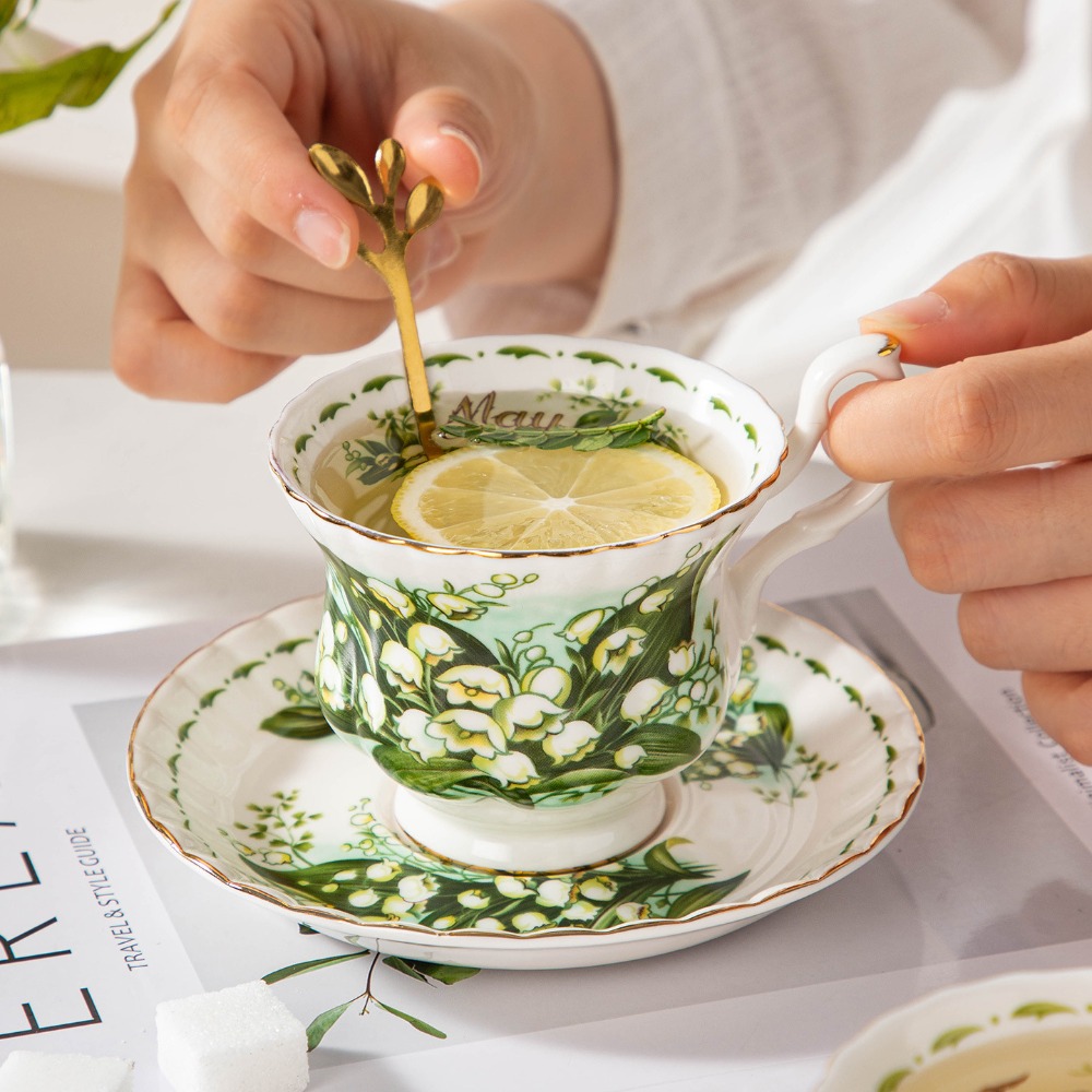 Xícara de Café e Pires de Porc - Valley Tea And Coffee avaliação e preço