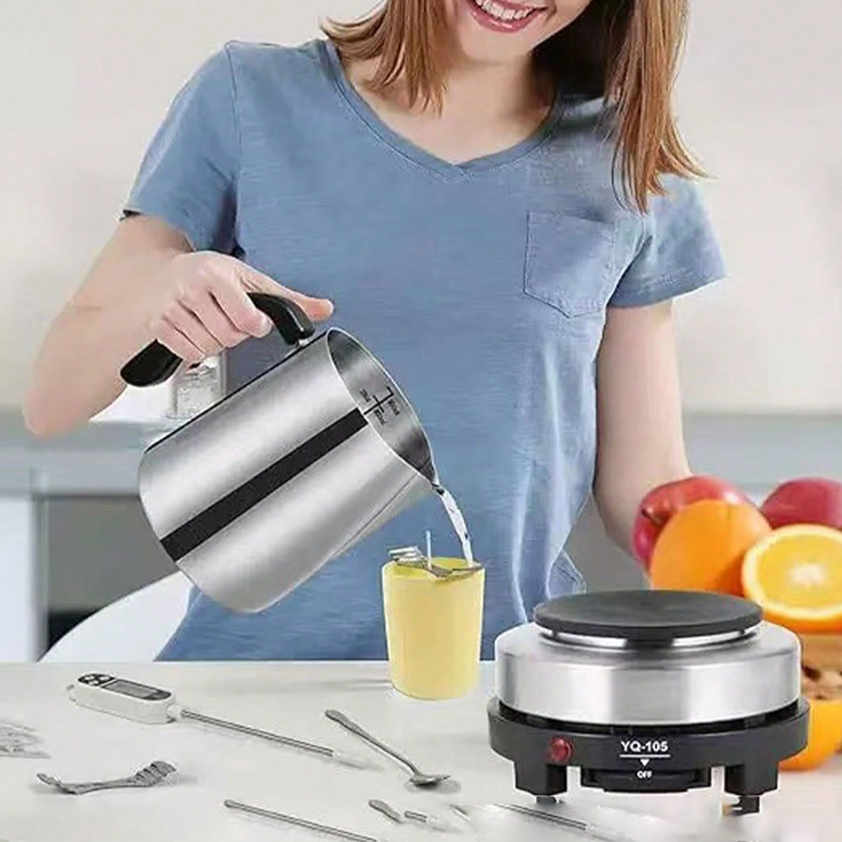 Jarra de Aço Inoxidável 304 pa - Barista Milk Jug avaliação e preço