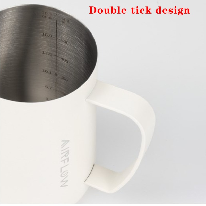 400ml/600ml de aço inoxidável  - Barista Milk Jug avaliação e preço