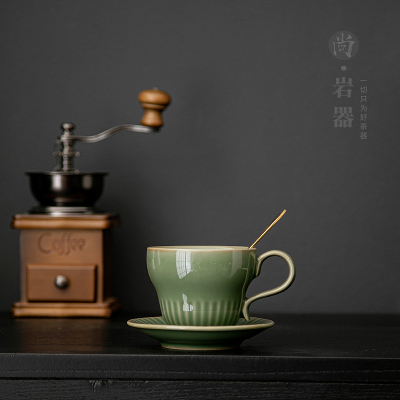 Conjunto de xícara de café ver - Coffee Tea Green avaliação e preço