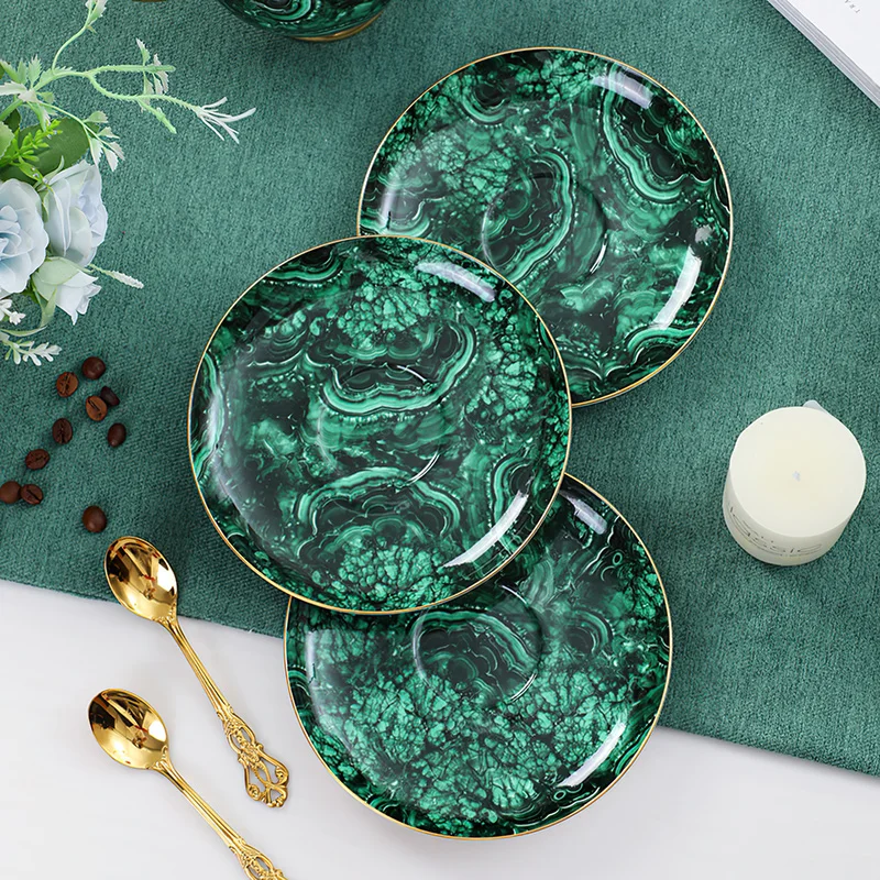 Bone China Bule Drinkware, Gre - Coffee Tea Green avaliação e preço