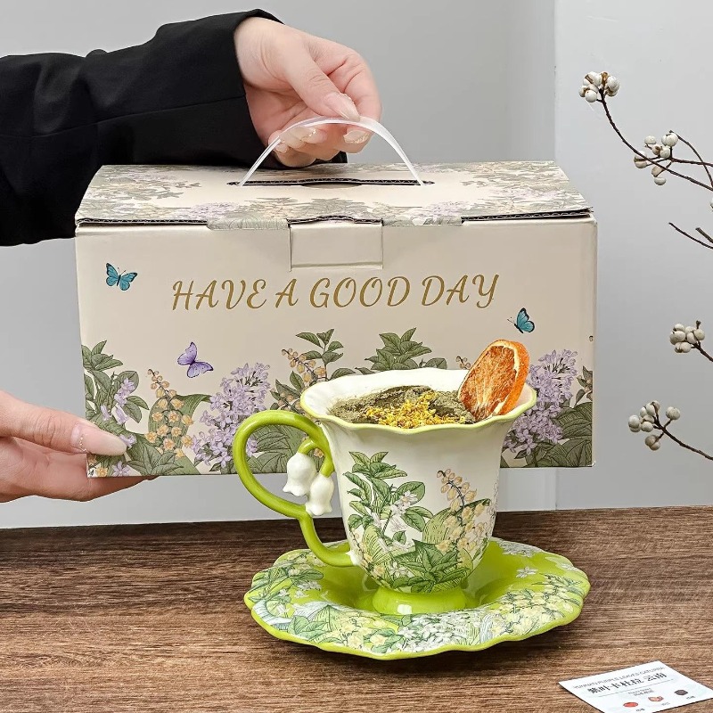 Conjunto de chá da tarde com e - Valley Tea And Coffee avaliação e preço
