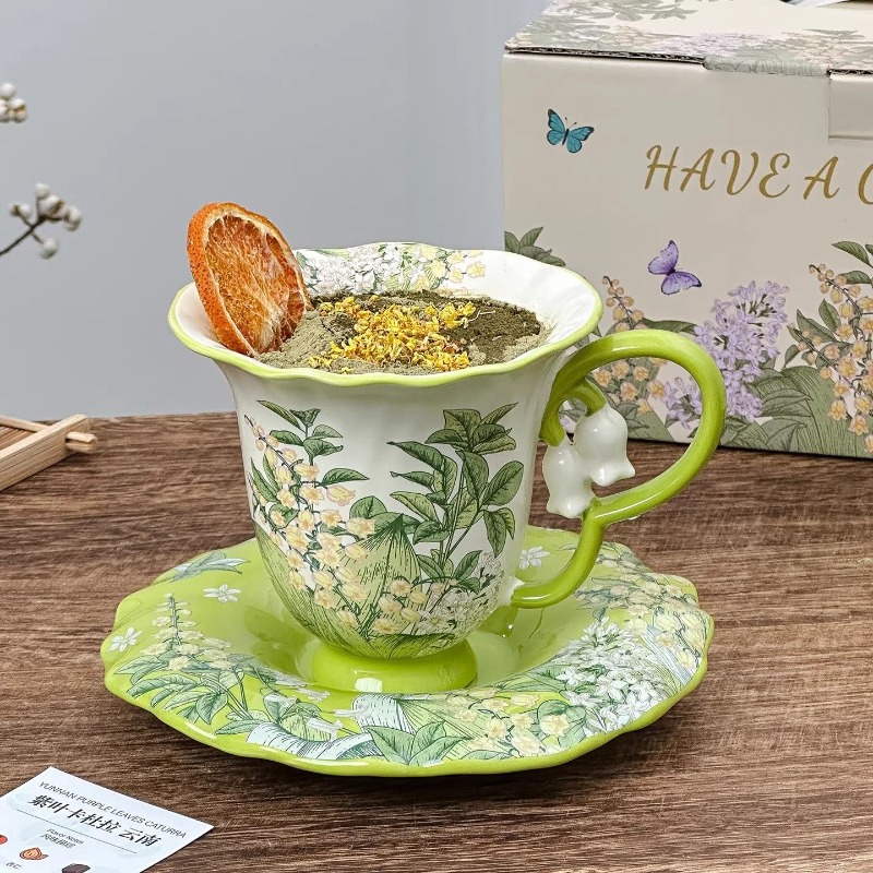 Conjunto de chá da tarde com e - Valley Tea And Coffee avaliação e preço