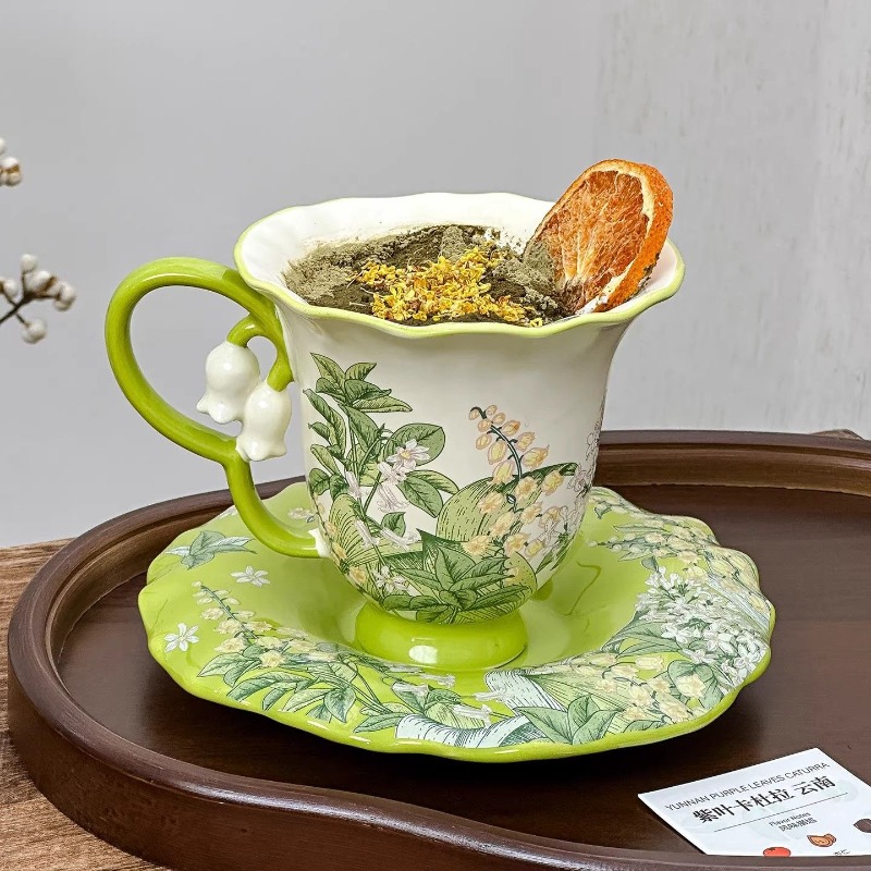 Conjunto de chá da tarde com e - Valley Tea And Coffee avaliação e preço