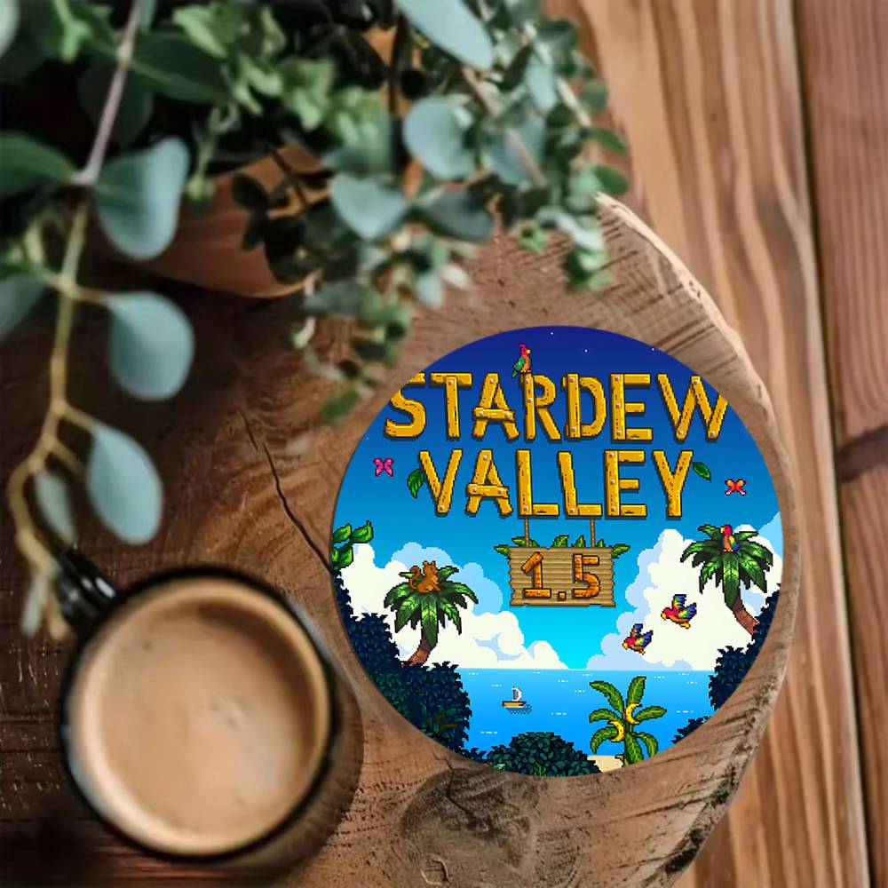 S-Stardew Valley Coasters de M - Valley Tea And Coffee avaliação e preço