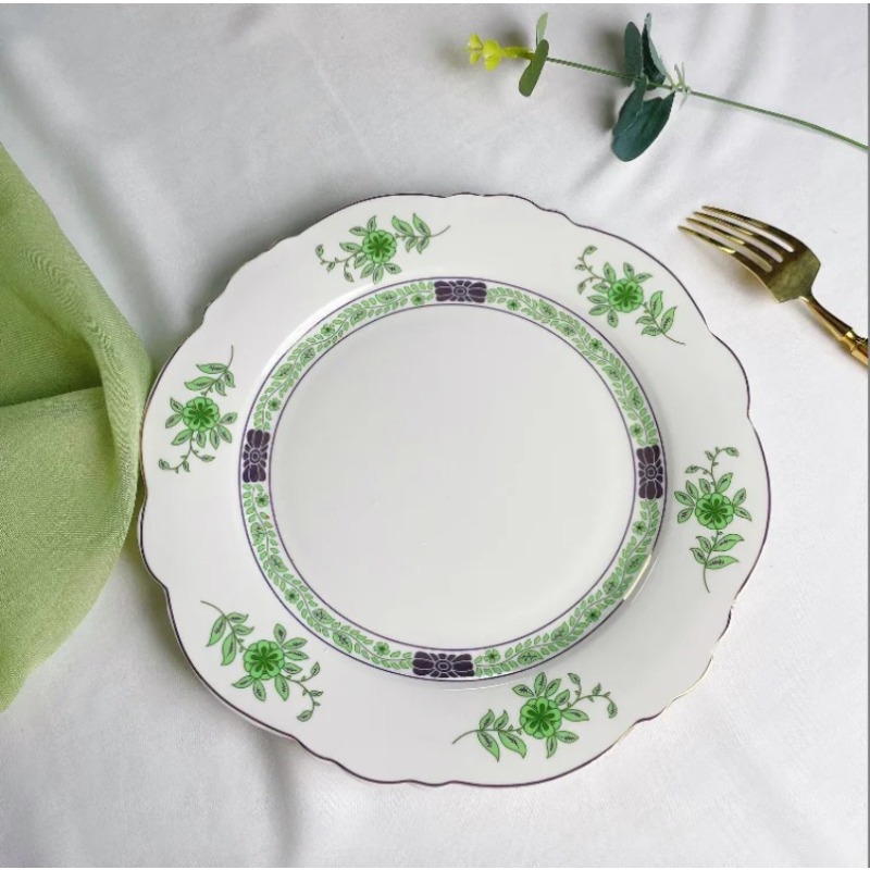 Conjunto de Xícara e Prato de  - Coffee Tea Green avaliação e preço