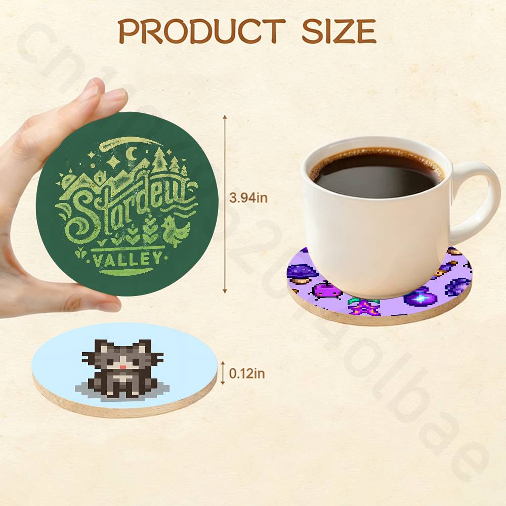S-Stardew V-Valley Porta-Copos - Valley Tea And Coffee avaliação e preço