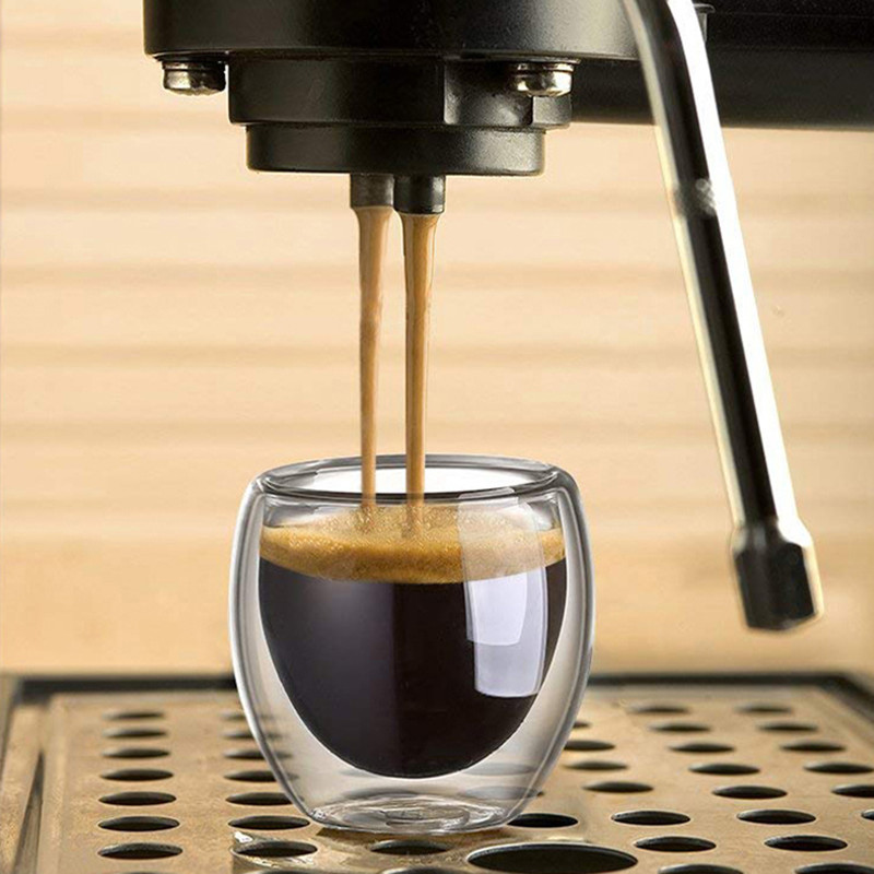 Canecas de café de vidro de pa - Double Wall Mug avaliação e preço