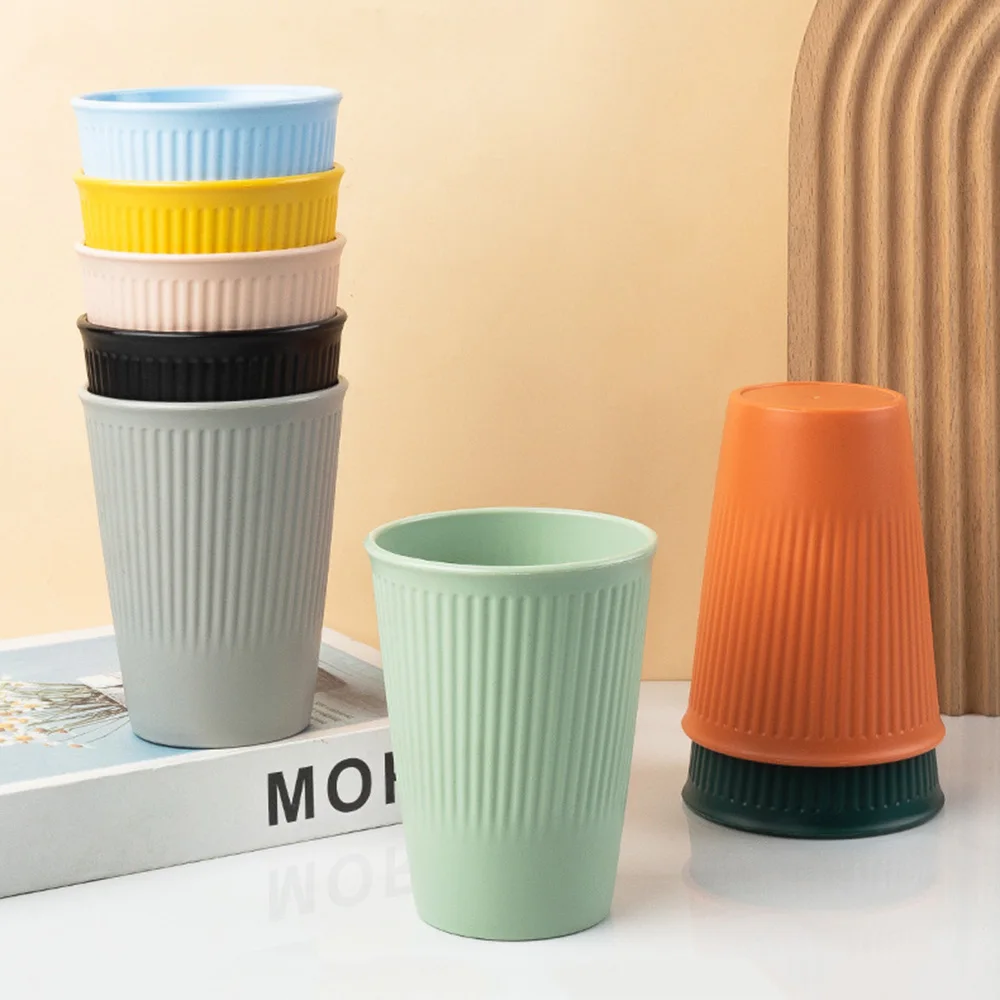 Copos de palha de trigo laváve - Coffee Tea Green avaliação e preço