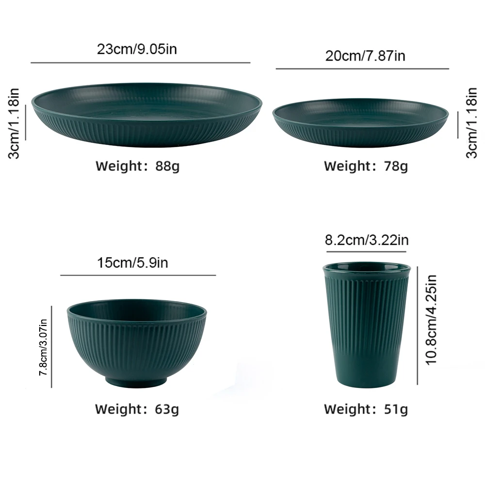 Copos de palha de trigo laváve - Coffee Tea Green avaliação e preço