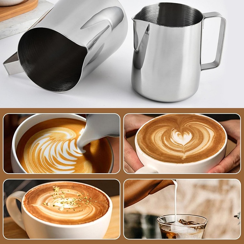 Jarra de Espuma de Leite de Aç - Barista Milk Jug avaliação e preço