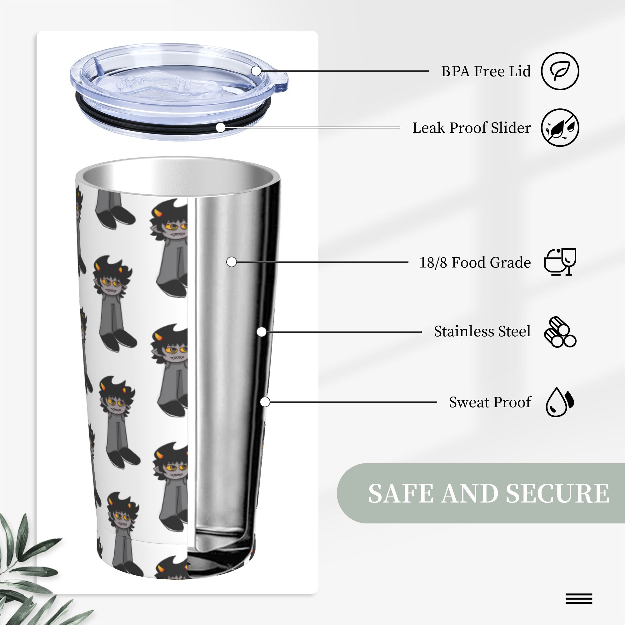 Copo Térmico Isolado Karkat Va - Double Wall Mug avaliação e preço