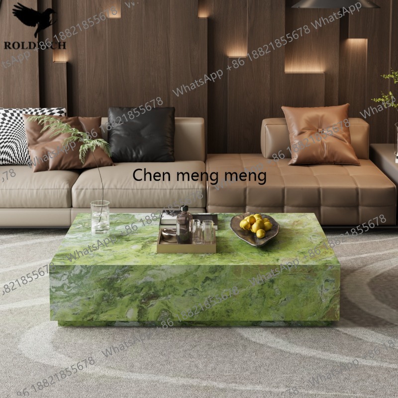Mesa de centro de mármore verd - Coffee Tea Green avaliação e preço