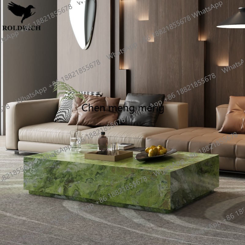 Mesa de centro de mármore verd - Coffee Tea Green avaliação e preço