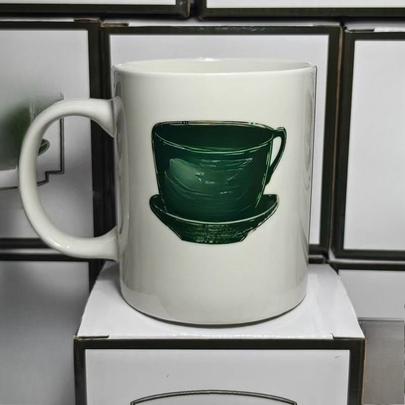 Conjunto de Louça de Cerâmica  - Coffee Tea Green avaliação e preço