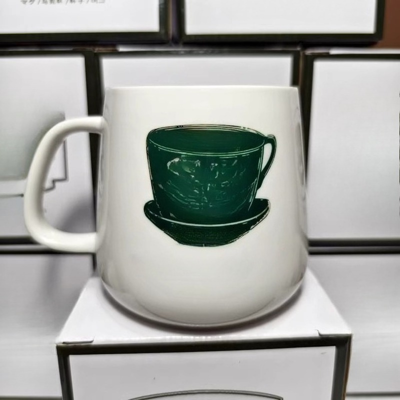 Conjunto de Louça de Cerâmica  - Coffee Tea Green avaliação e preço
