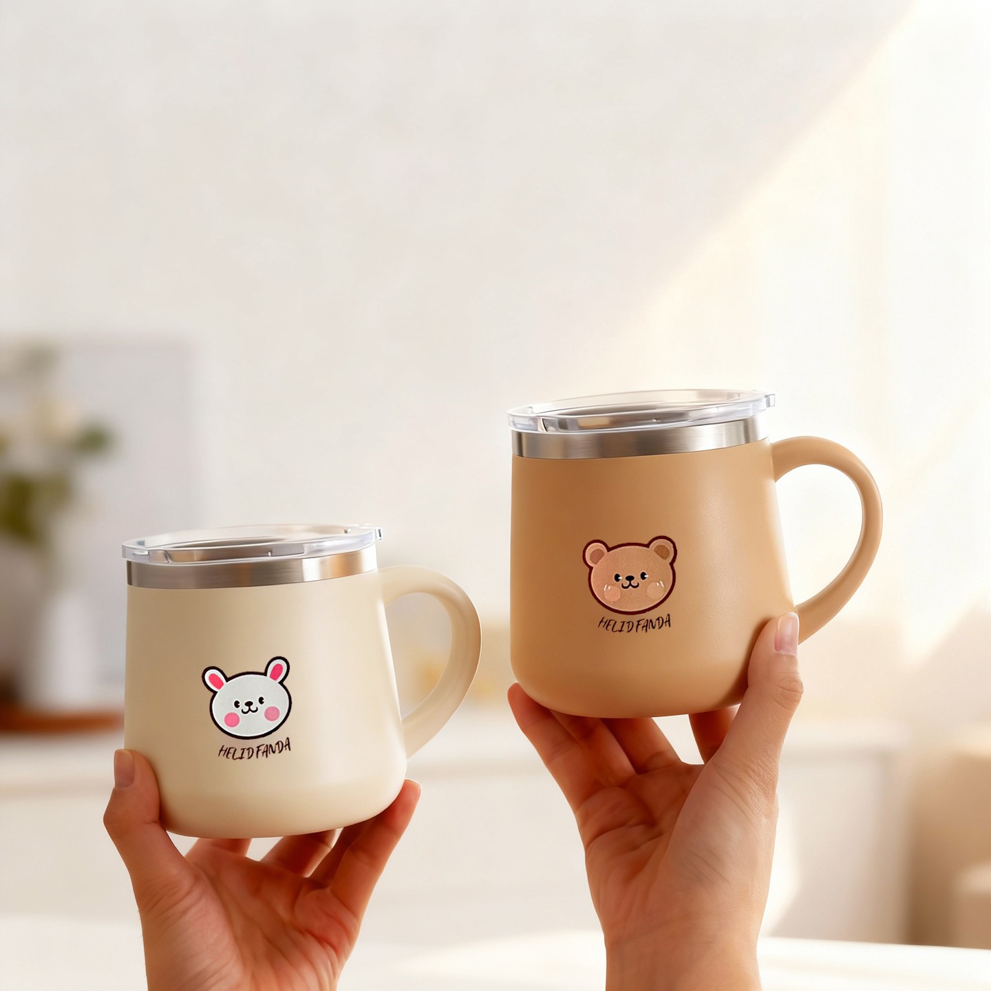 Copo de Café Cartoon de 430ML  - Double Wall Mug avaliação e preço