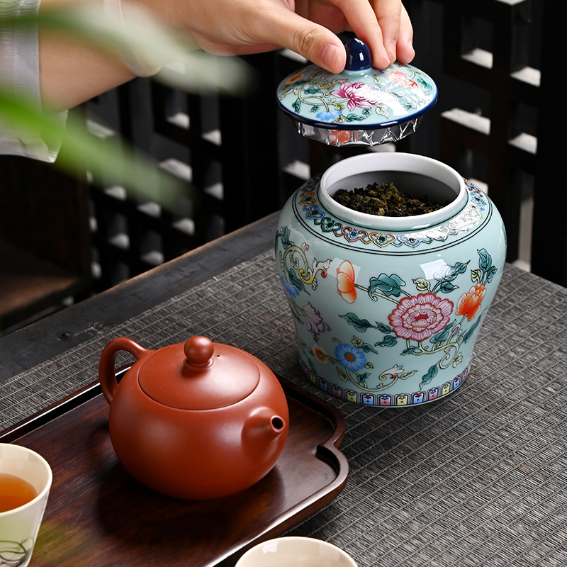 Frasco de chá de cerâmica esma - Coffee Tea Green avaliação e preço
