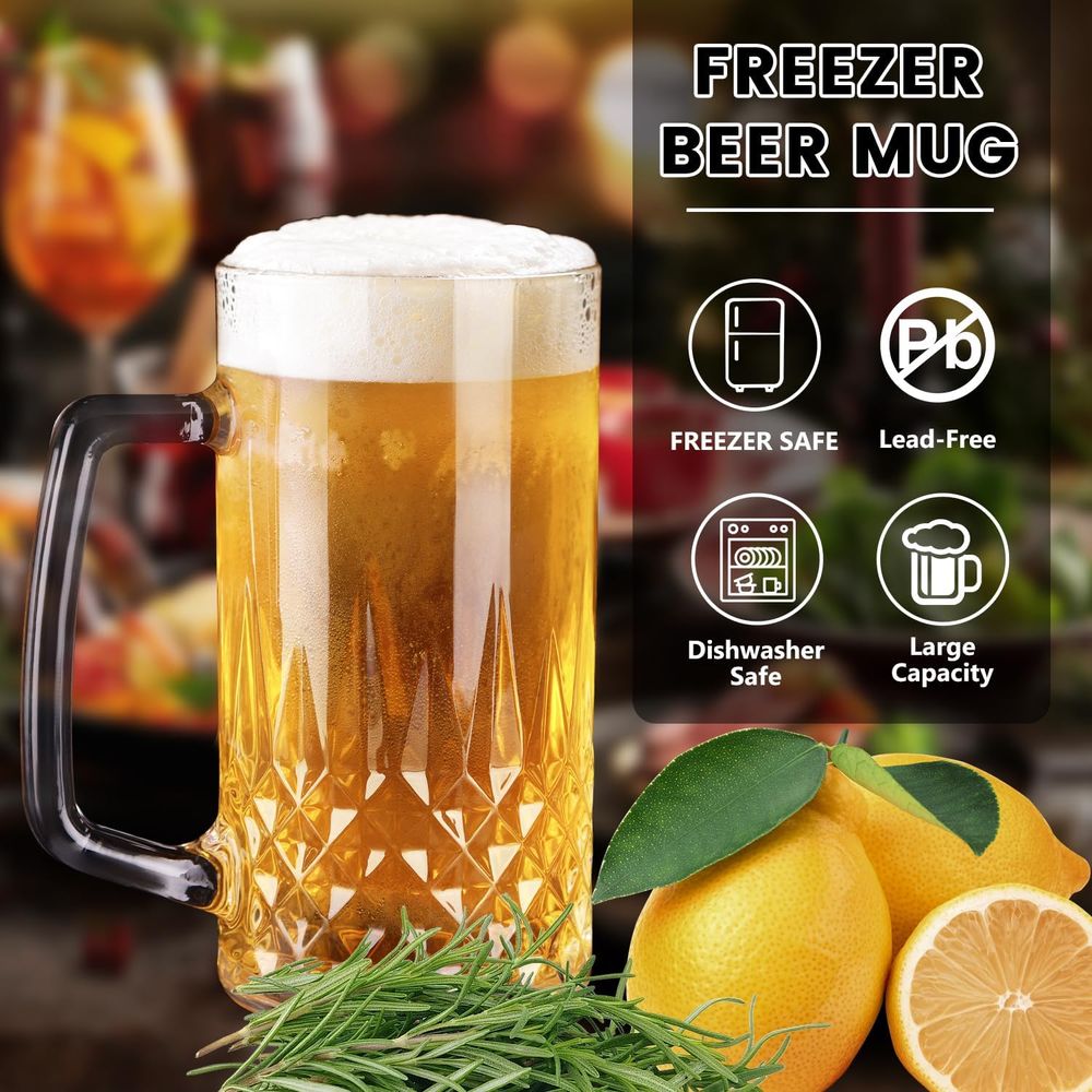 Conjunto de 4 Canecas de Vidro - Mug Tea Coffee avaliação e preço
